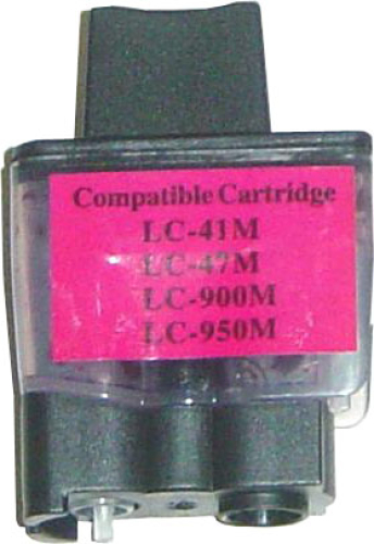 Brother LC 900 magenta, kompatible Druckerpatrone mit 18ml Inhalt, ersetzt die Brother LC-900M