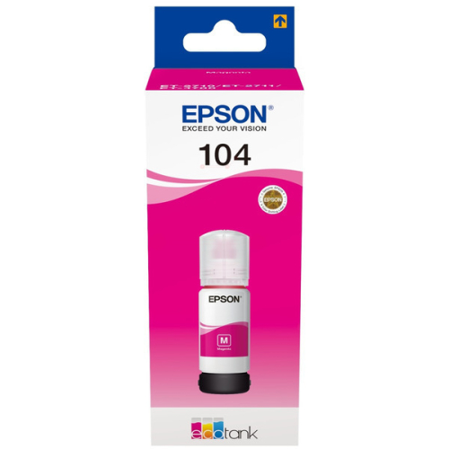 Epson T-104 Magenta Nachfülltinte C13T00P340