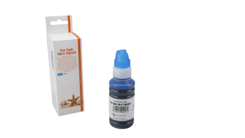 Kompatible T-6642 Cyan Nachfülltinte zu Epson 70ml C13T664240