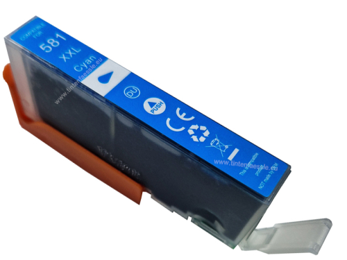 Kompatible CLI-581 XXL für Canon Tintenpatrone Cyan 12ml 1995C001 Bulk