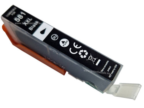 Kompatible CLI-581 XXL für Canon Tintenpatrone Photo-Schwarz 12ml 1998C001 Bulk