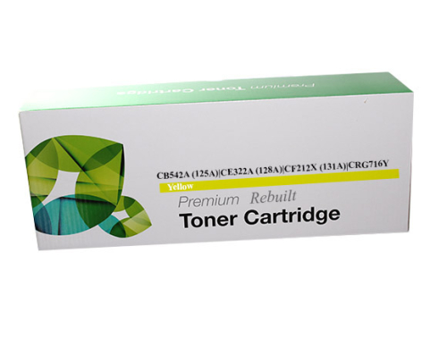 Recycelter HP CB542A Nr. 125A Premium Toner Yellow
