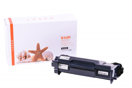 Kompatibler TN-3480 Brother Toner Schwarz 8.000 Seitenleistung