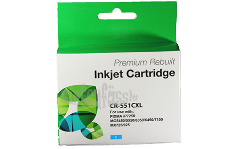 Rebuilt PGI-550xl | CLI-551xl Premium Tintenpatronen zu Canon