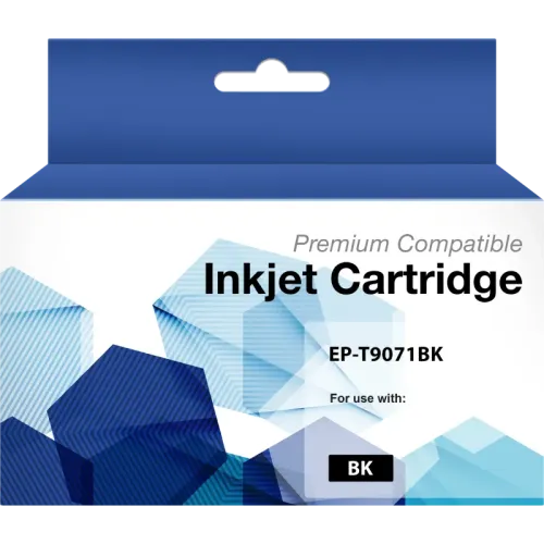 Kompatible T9071 Epson Premium Tintenpatrone Schwarz C13T90714N