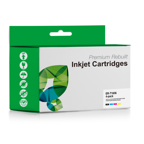 Rebuilt Multipack T-16xl zu Epson Premium Tintenpatronen ersetzt C13T16364010