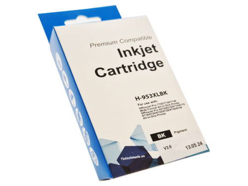 Kompatible HP 953XL Premium Tintenpatrone Schwarz 50ml ersetzt L0S70AE