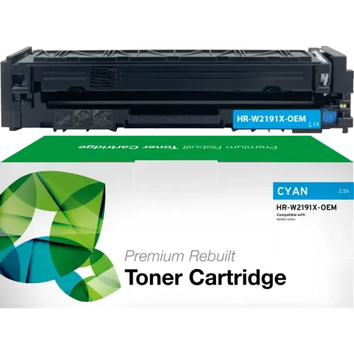 Recycelter W2191X Premium HP Toner Cyan Nr. 219X