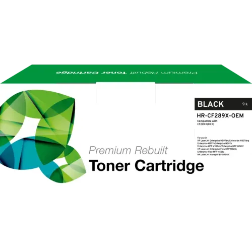 Recycelter CF-289X HP Nr.59X Premium Toner Schwarz