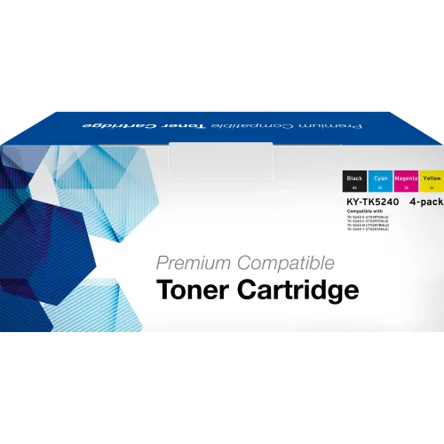 Kompatibler TK-5240 Premium Multipack 4 Toner für Kyocera