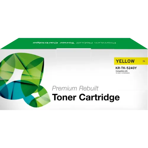 Recycelter TK-5240 Premium Toner Yellow für Kyocera 1T02R7ANL0