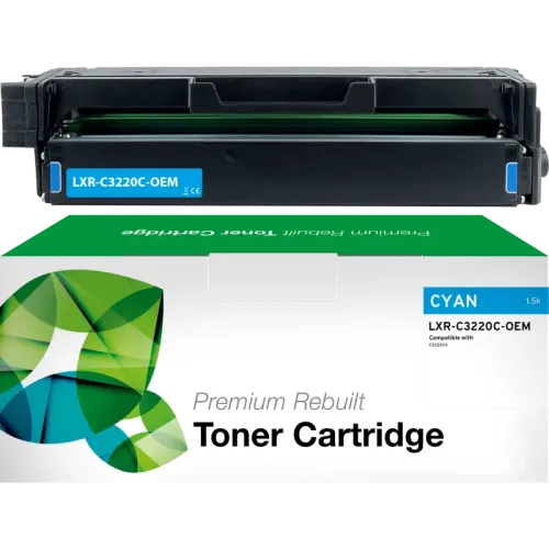 Recycelter C3220C0 Premium Lexmark Toner Cyan