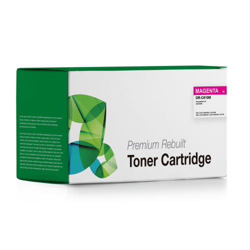 Rebuilt OKI C-610 Premium Toner Magenta (44315306)