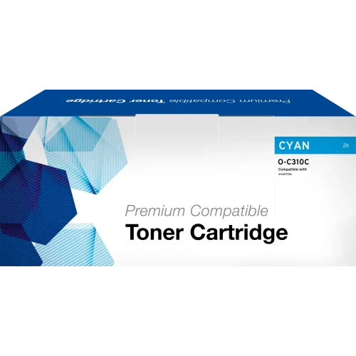 Alternativer C-310 Premium Toner OKI 44469706 Cyan