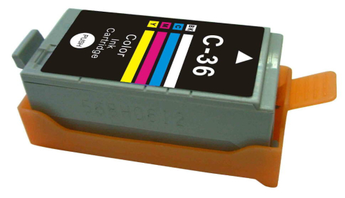 Kompatible Canon CLI-36 Premium Druckerpatrone, color mit 12,5ml Inhalt ersetzt die CLI-36