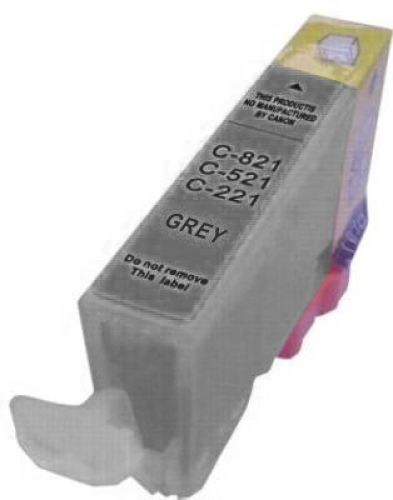 Kompatible CLI-521 Canon Tintenpatrone Grau mit Chip