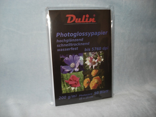Dunlin Photocard ( Fotokarten ) 10x15cm 200/240g/m² 50 Blatt hochglänzend