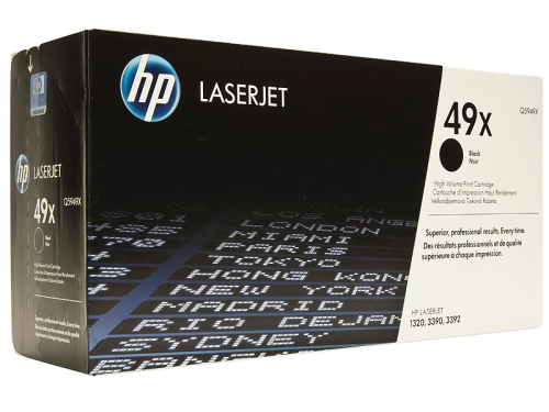 HP 49X Original HP LaserJet Tonerkartusche Schwarz mit hoher Reichweite