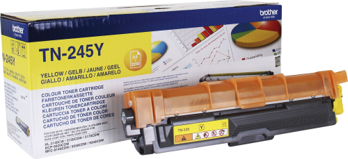 Original TN-245 Brother Toner Yellow 2200 Seitenleistung