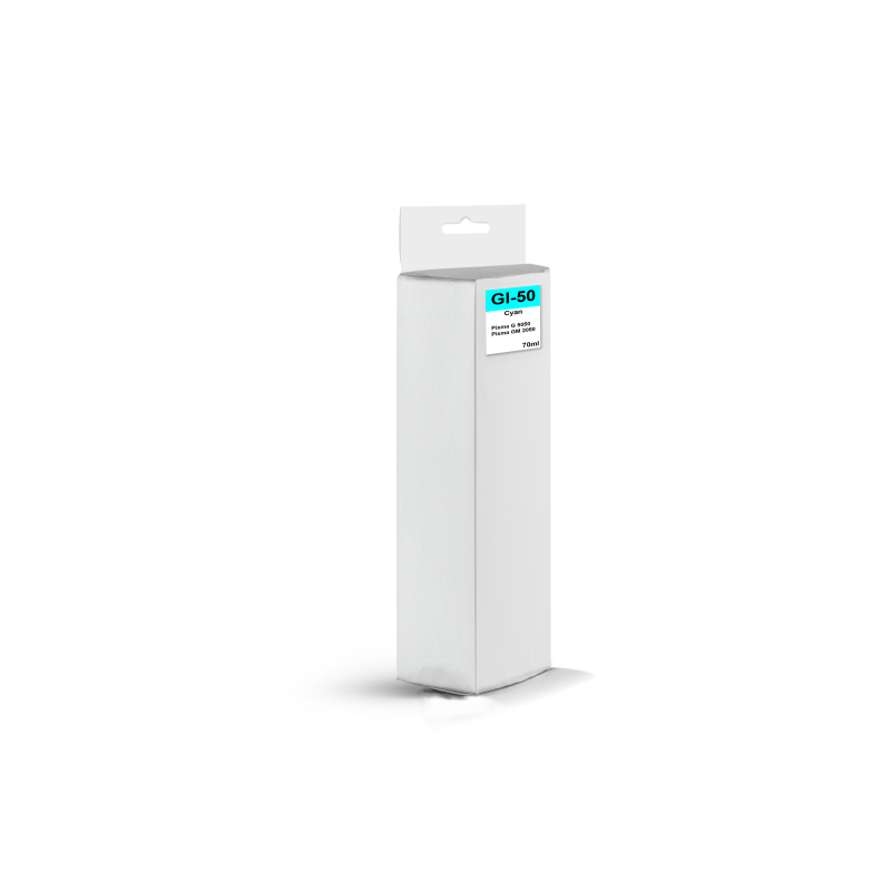 Tintenflasche, kompatibel zu Canon GI-50/GI-590 PGBK Cyan (3403C001) (1604C001)