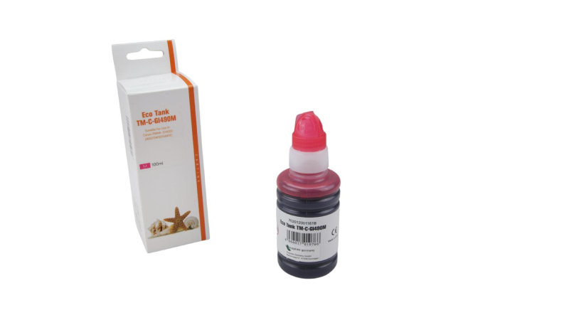 Tintenflasche, GI-490 kompatibel zu Canon Magenta (0665C001)