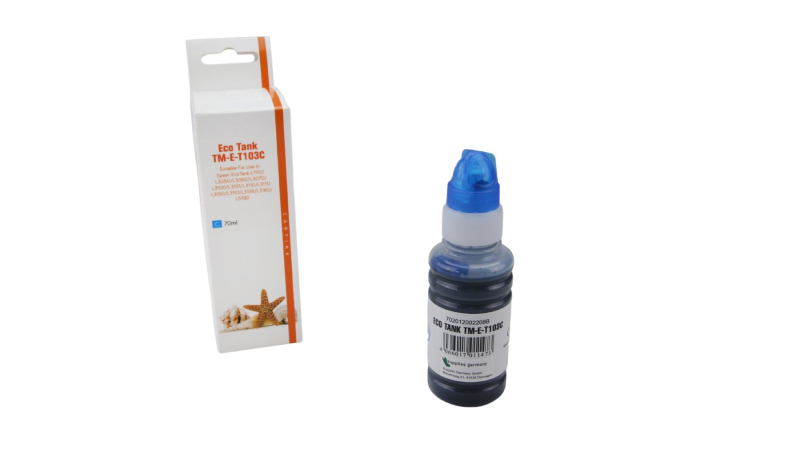 Kompatible T-103 Cyan Nachfülltinte zu Epson C13T00S24A