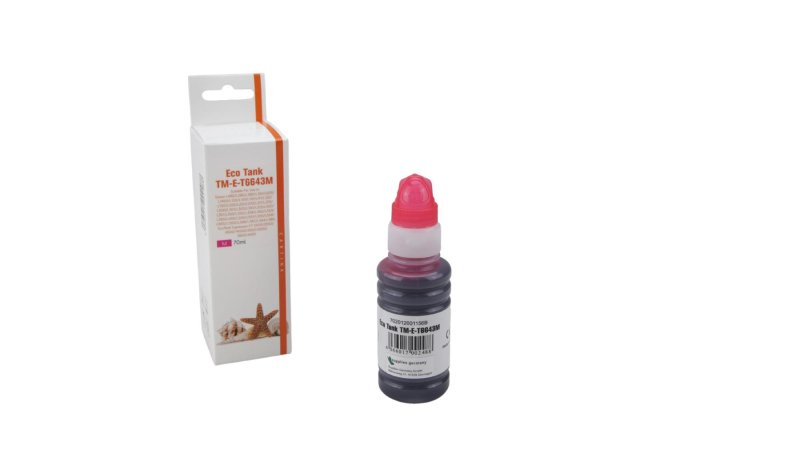 Kompatible T-6643 Magenta Nachfülltinte zu Epson 70ml C13T664340