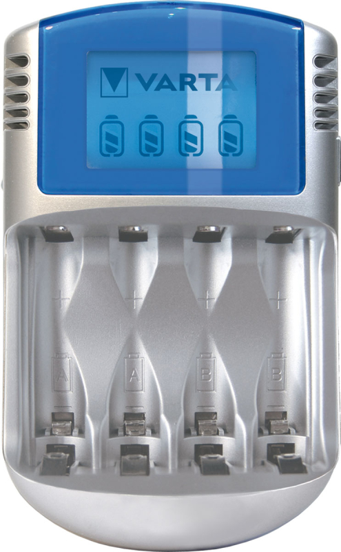 Varta Universal Ladegerät mit LCD-Display