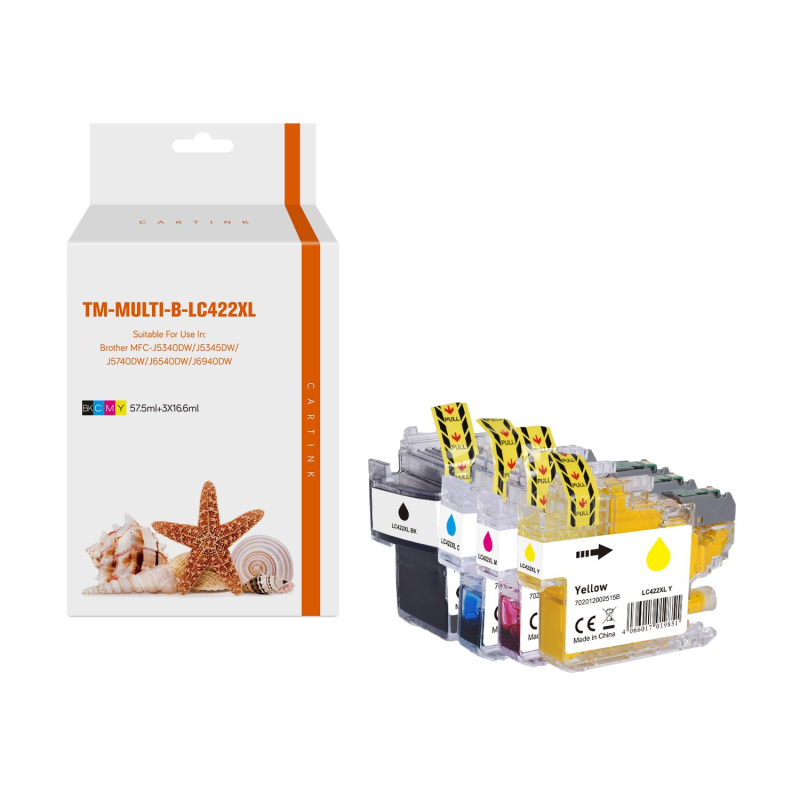 Kompatible LC-422XL Multipack Brother Tintenpatrone