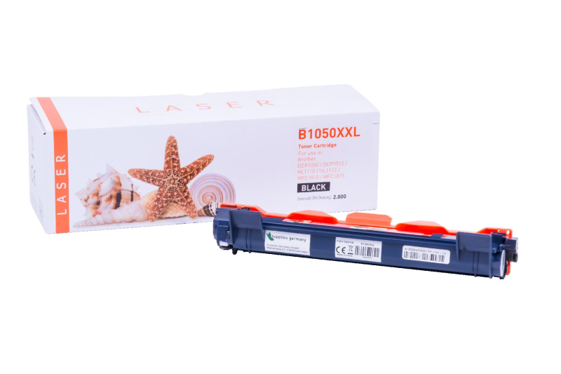 Kompatibler TN-1050XL Brother Toner Schwarz 2000 Seitenleistung