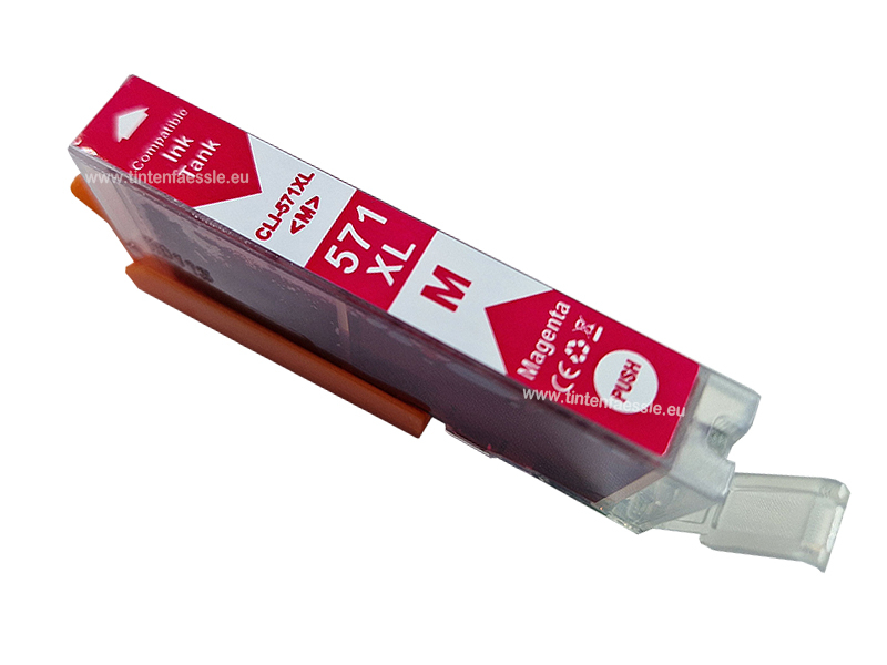 Kompatible CLI-571XL für Canon Tintenpatrone Magenta 0333C001