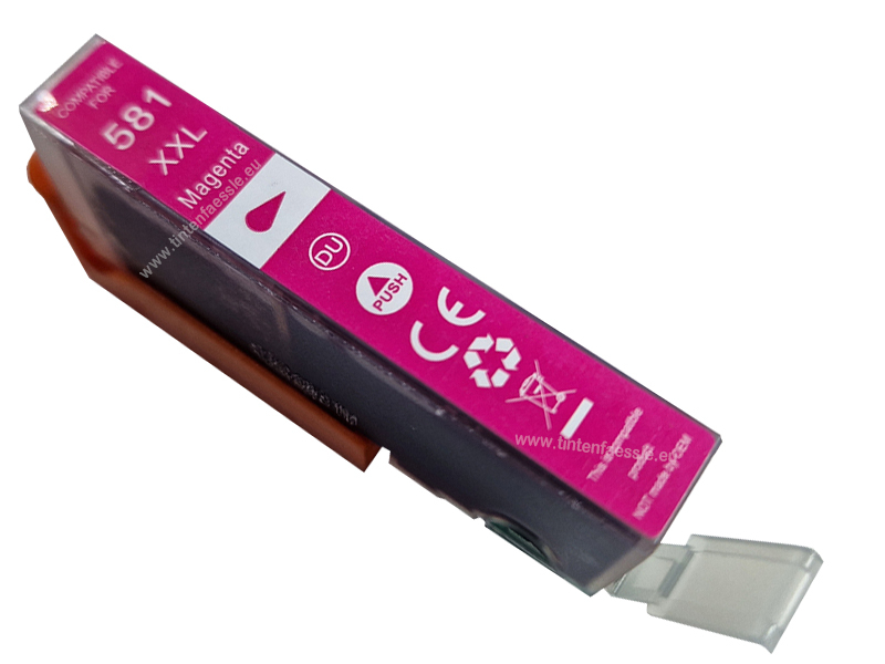 Kompatible CLI-581 XXL für Canon Tintenpatrone Magenta 12ml 1996C001 Bulk