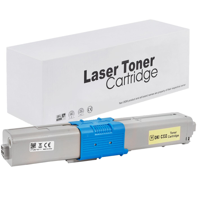 Kompatibler OKI C-322 Toner Yellow 46508709