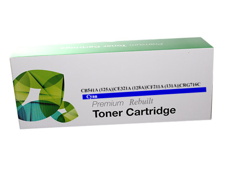Recycelter HP CB541A Nr. 125A Premium Toner Cyan