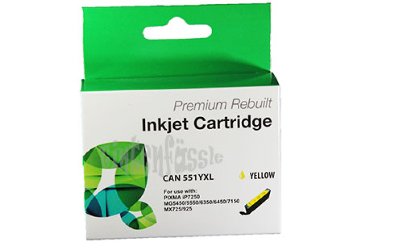 Rebuilt PGI-550xl | CLI-551xl Premium Tintenpatronen zu Canon