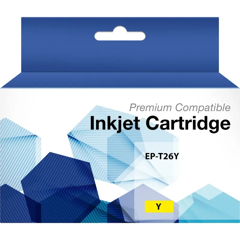 Kompatible T-26XL Premium Tintenpatrone Yellow ersetzt Epson C13T26344010