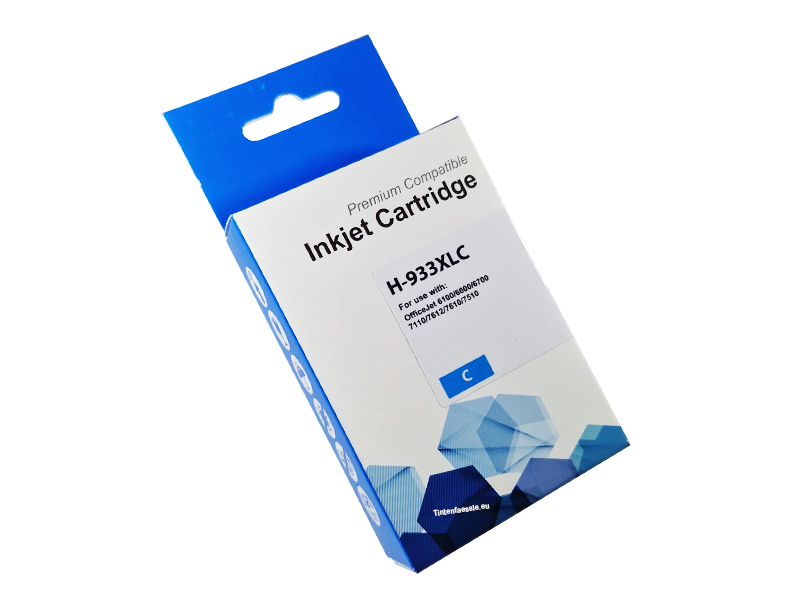 Kompatible HP 933XL Premium Tintenpatrone Cyan ersetzt CN054AE