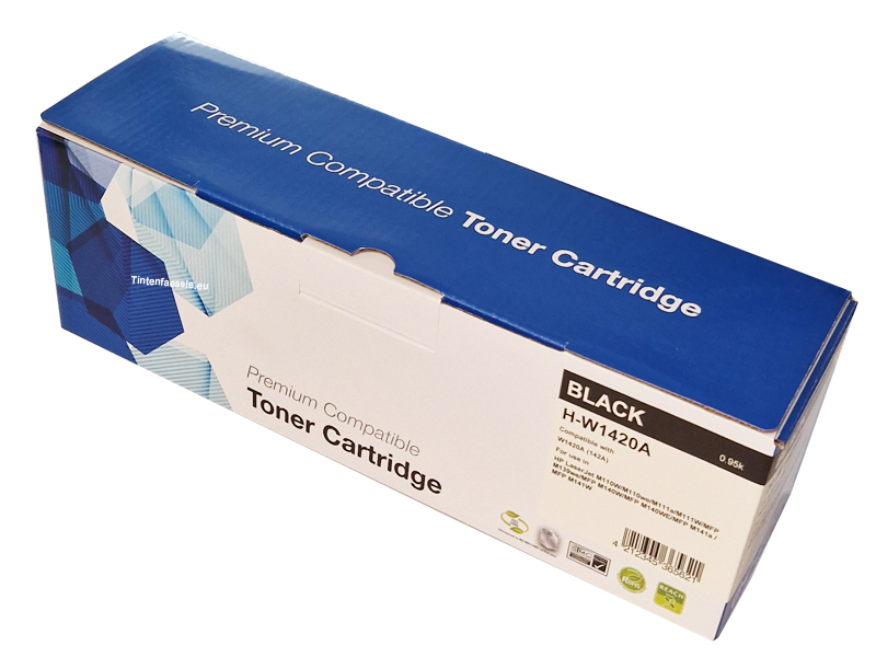 Kompatibler W1420A Premium Toner zu HP Nr. 142A Schwarz