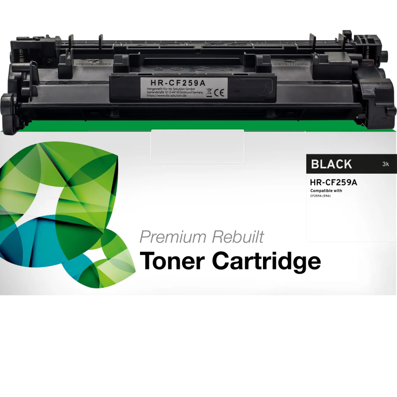 Recycelter CF-259A HP Nr.59A Premium Toner Schwarz