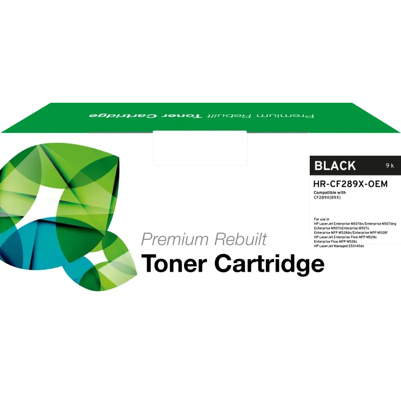 Recycelter CF-289X HP Nr.59X Premium Toner Schwarz