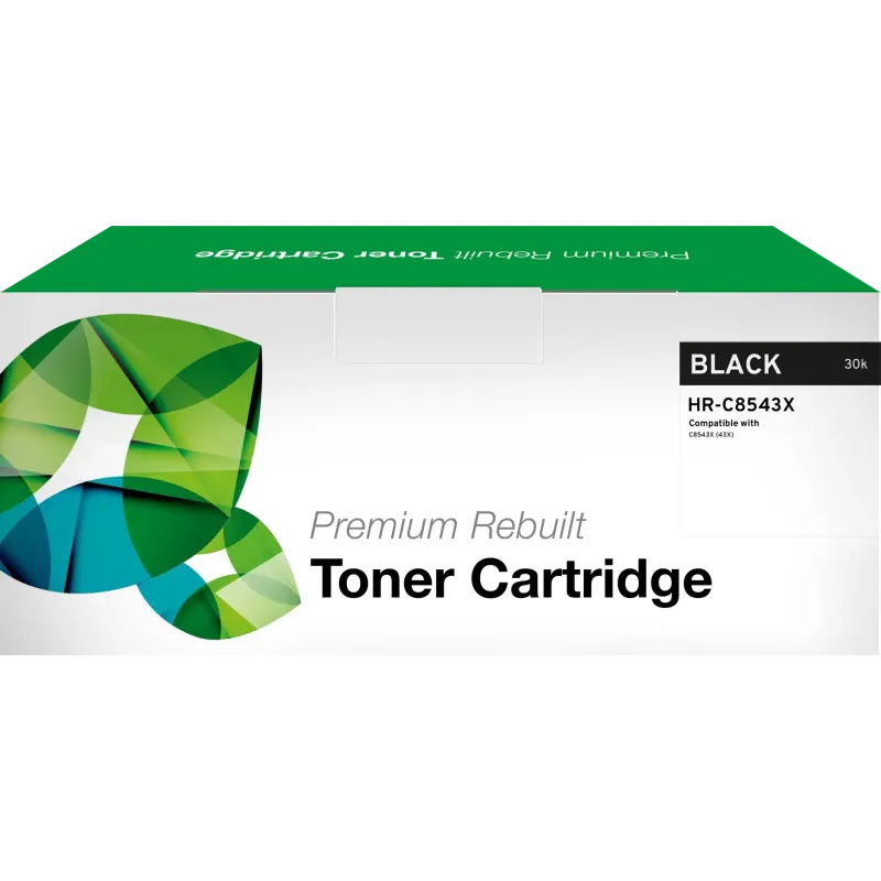 Recycelter C8543X Premium HP Toner Nr. 43X Schwarz