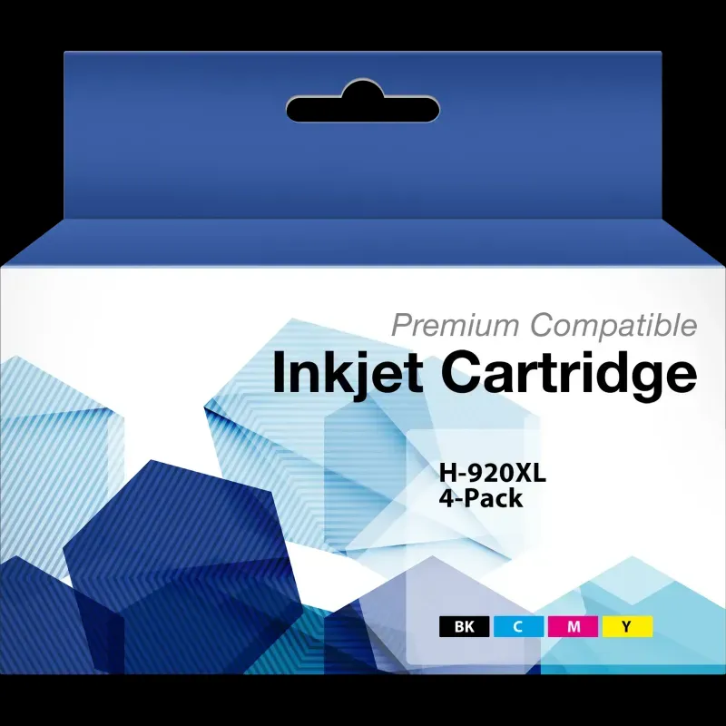 Kompatible HP 920XL Premium Multipack - 4 Tintenpatronen mit Chip