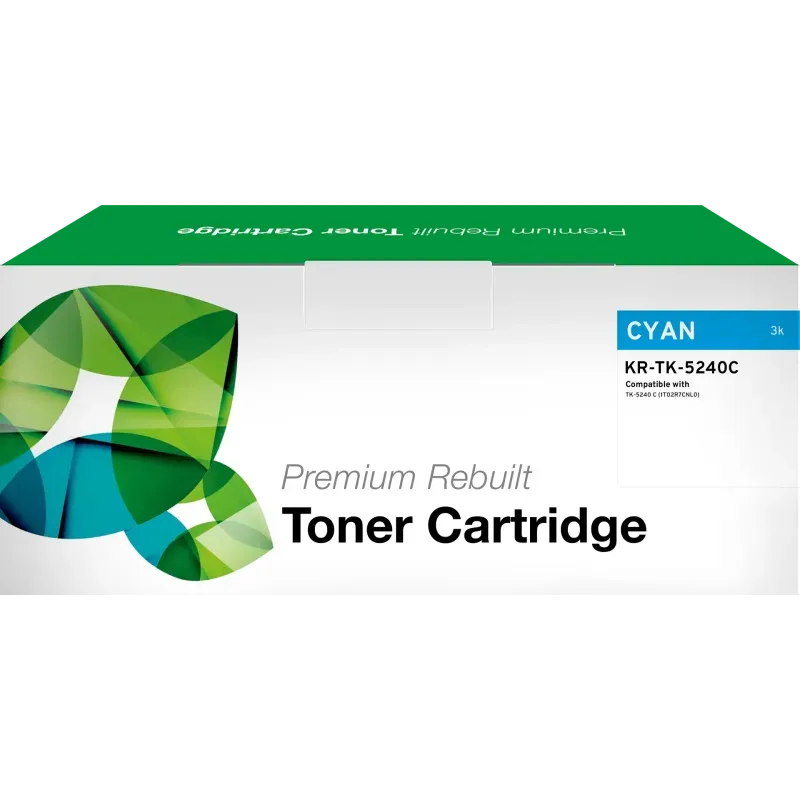 Recycelter TK-5240 Premium Toner Cyan für Kyocera 1T02R7CNL0