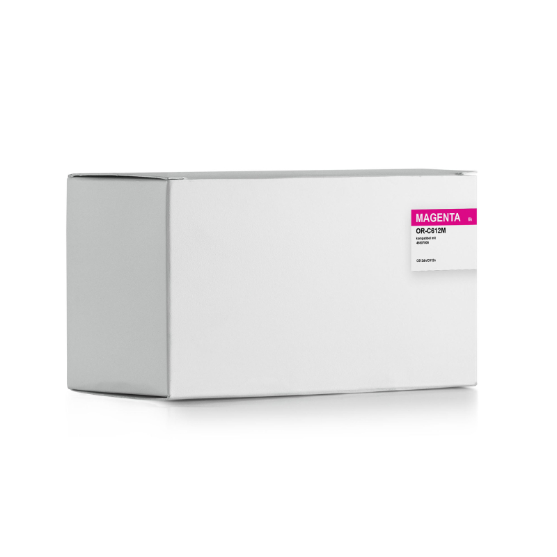 Rebuilt OKI C-612 Toner Magenta (46507506)