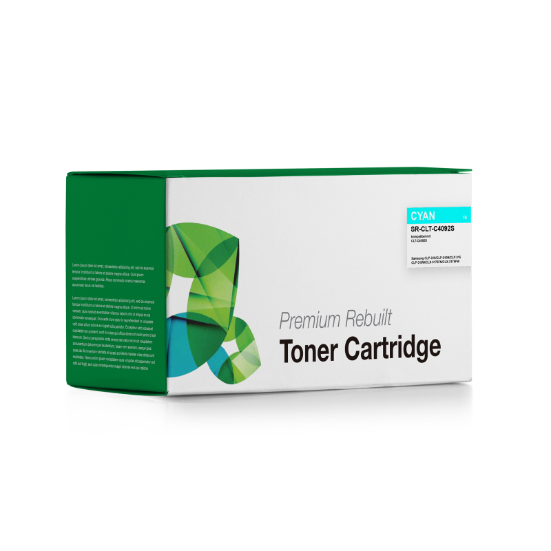 Rebuilt CLT-C4092S Premium Toner Cyan zu Samsung SU005A