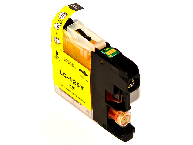 Kompatible Brother LC-125xl yellow Tintenpatrone