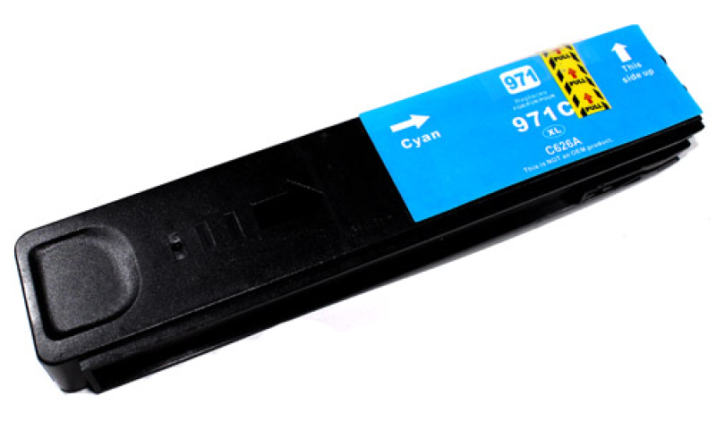 Rebuilt HP 971XL Premium Tintenpatrone Cyan ersetzt CN626A