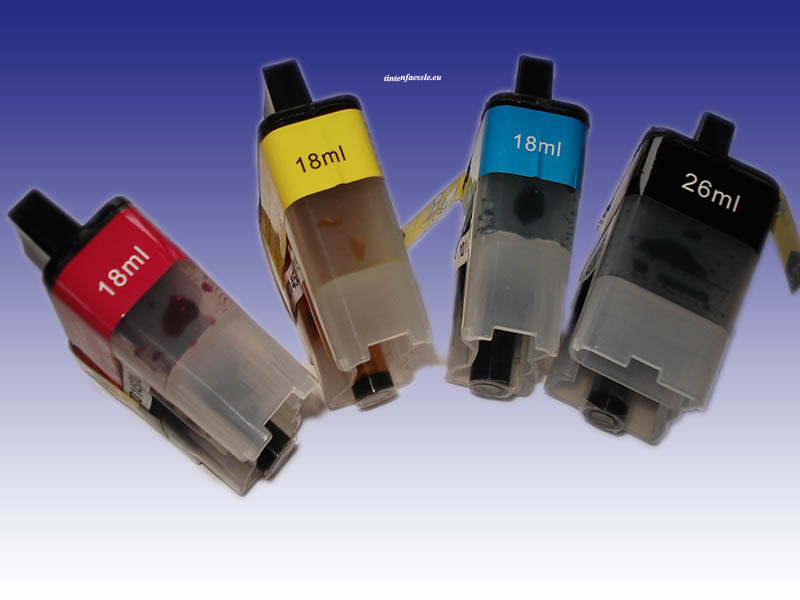 Multipack Brother LC 900, 4 kompatible Druckerpatronen