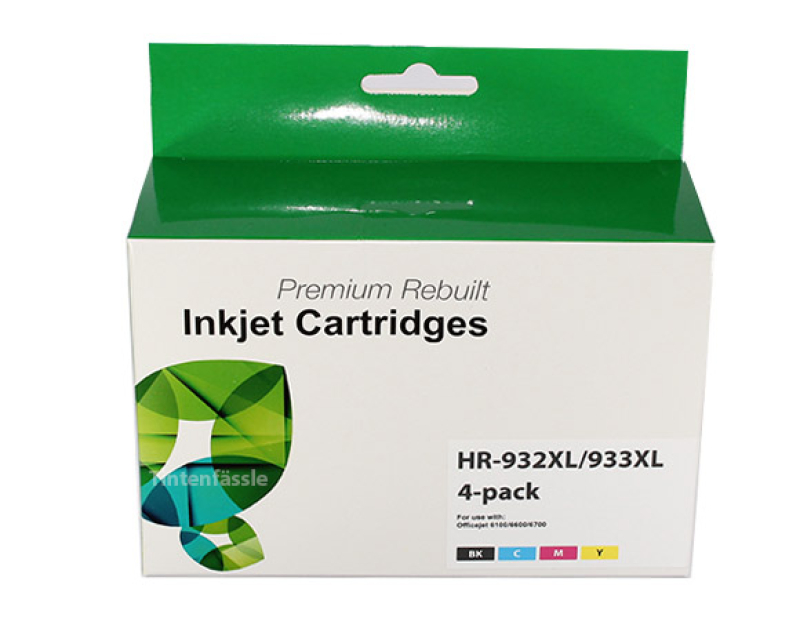 Rebuilt HP 932xl & HP 933xl Premium Multipack ersetzt C2P42AE