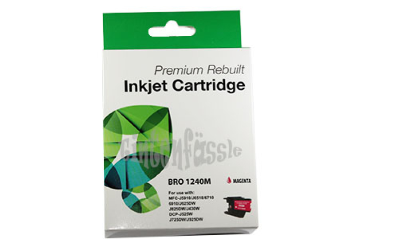 Premium Rebuilt LC 1240 Brother Tintenpatrone Magenta